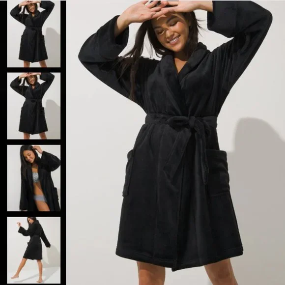 Soma Black Robe Embraceable Plush 2x (ONLY 1 AVAIL) - Picture 3 of 7